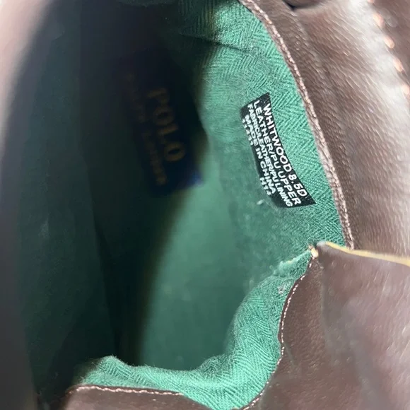 Ralph Lauren Polo Whitwood duck suede hiking boots size 8.5 D, style Whitwood - Picture 6 of 15